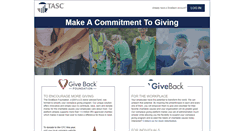 Desktop Screenshot of giveback.org